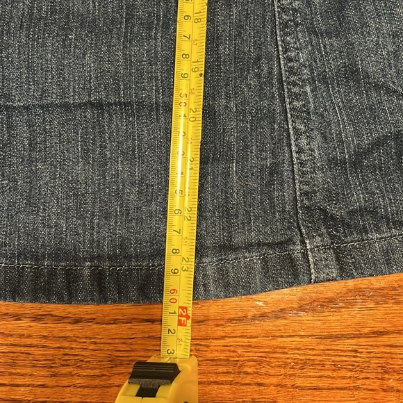 L.L. BEAN Classic Fit Women’s 20 REG DENIM SKIRT with pockets - Picture 9 of 12
